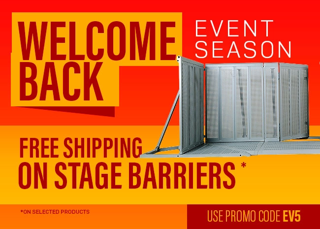 Event Season Stage Barriers