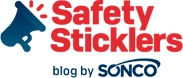 logo safety sticklers