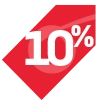 10 de desconto