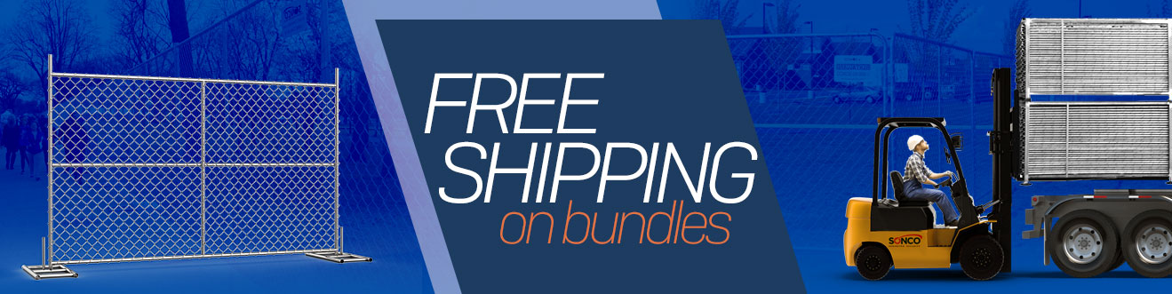 Temporary Fence Free Shipping On Bundles